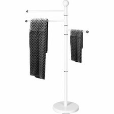 Handtuchhalter stahl weiss - stahl, 3