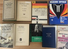 10 Militaria Bücher: 1. Weltkrieg Schwerpunkt MARINE