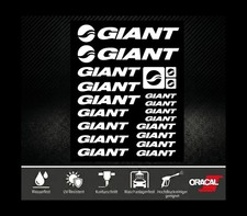 GIANT Aufkleber Set Weiß