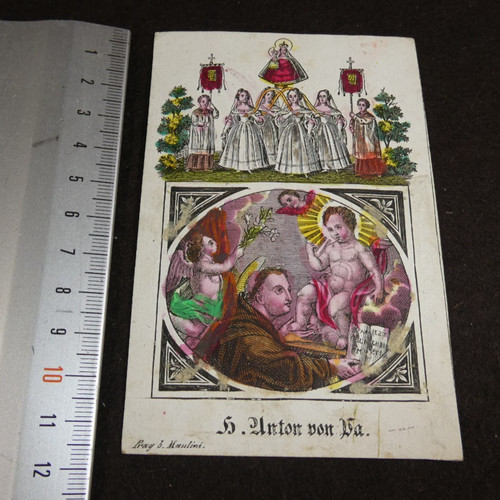 Andachtsbild holy card - holy,