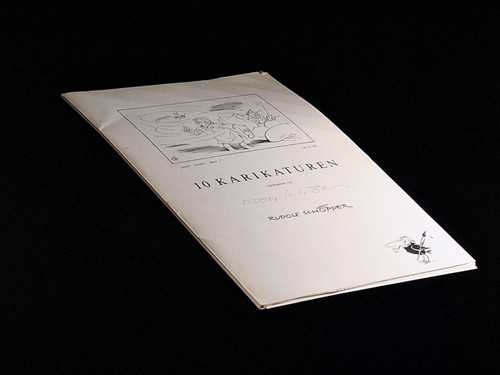 Karikaturen handsigniert - 10,