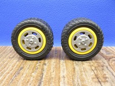 2x Rad mit Radkappe aus 4321 Tuning Werkstatt Ersatzteil Playmobil PF1020