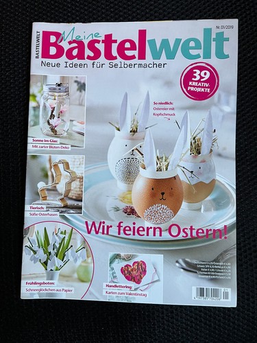 Zeitschrift meine bastelwelt - zeitschrift,