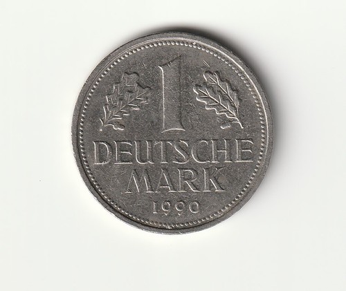 Eine deutsche mark - dm, 1990