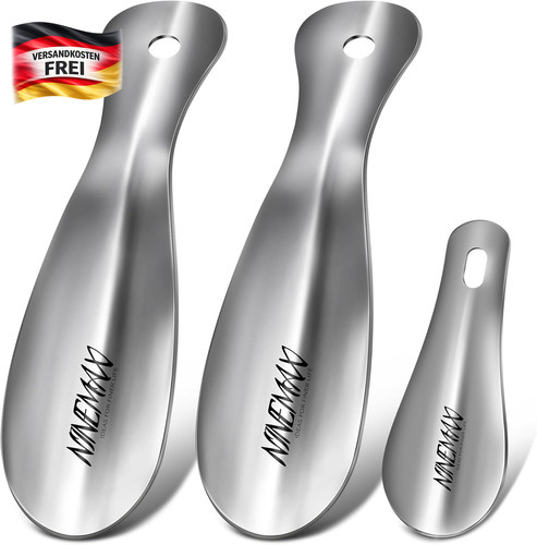Metall schuhlöffel kurz 19cm - metall,