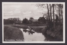 Vintage postcard Spreewald