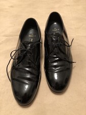 bally herrenschuhe Gr. 8 1/2 Smokingschuhe In Lack Sxhwarz