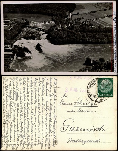 Ansichtskarte neuhausen - ansichtskarte,