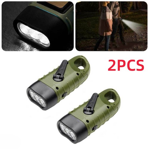 Led solar taschenlampe - 2x, led-solar-taschenlampe