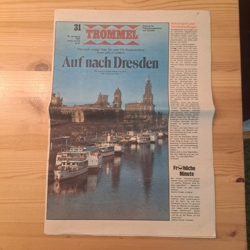 Ddr zeitung thälmannpioniere - ddr,