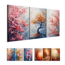 Murando Wandbild Set 3 tlg