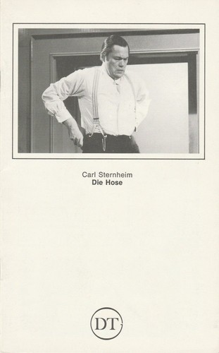 Programmheft carl sternheim - programmheft,