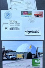 Bundeswehr -Feldpost 1600 b - ILÜ LandOP 2018 - R-Brief 3 - EINSCHREIBEN + Bild
