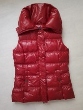 S.Oliver Weste Daunenweste Rot Damen Gr. S hoher Kragen