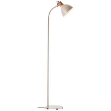 Brilliant Steh Stand Deko Leuchte Lampe ERENA Metall taupe Holz natur 150 cm