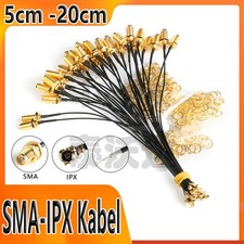 SMA Stecker auf IPX U.FL Buchse Pigtail Kabel 5cm -20cm Antenne WiFi PCI Adapter
