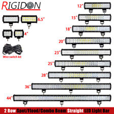 12 15 18 20 23 25 28 36 44 Zoll LED Lightbar Lichtbalken Arbeitsscheinwerfer 12V