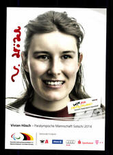 Vivian Hösch Autogrammkarte Original Signiert Biathlon +A 172840