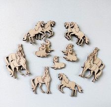 Pferde Tischstreu 15-Teile