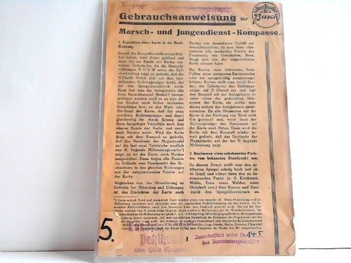 Gebrauchsanweisung für busch - gebrauchsanweisung,