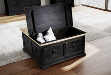 Couchtisch Truhe 90x90cm