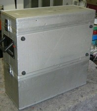 rack case 19" 3 HE Transportkoffer Vorn + Hinten zu öffnen Kabelfach