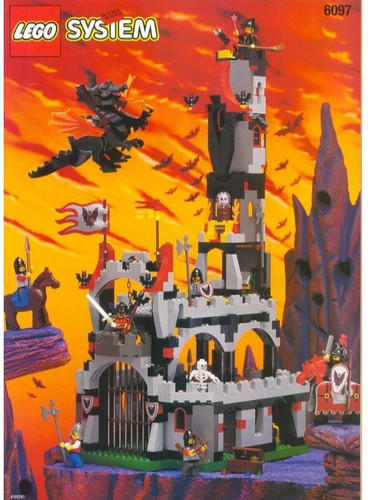 Lego 6097 ritter burg des - 6097,
