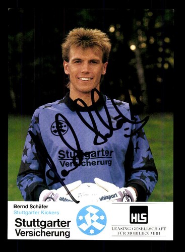 Bernd schäfer autogrammkarte - bernd,