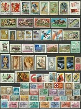 Ungarn Lot mit Marken aus