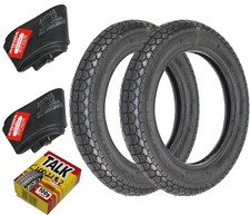 2x Reifen + 2x Schlauch 3,00x12 Talkum 12-3,00 für Simson ROLLER SR50 SR80 TOP