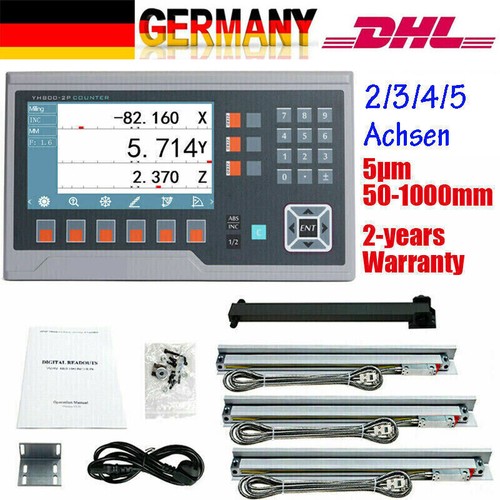 Achsen digitalanzeige - 3/4/5,