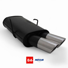 Peugeot 106 Sportendschalldämpfer 2x76mm SR-Design