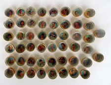 Olympia Champions 1984 Coca Cola Knibbelbilder-Kompletter Satz- 50 Verschlüsse