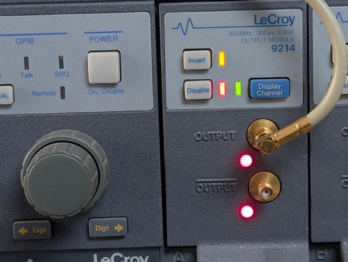 Puls generator lecroy output - puls,
