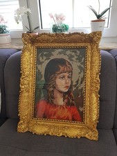 Vintage wandbild mädchen - vintage, –