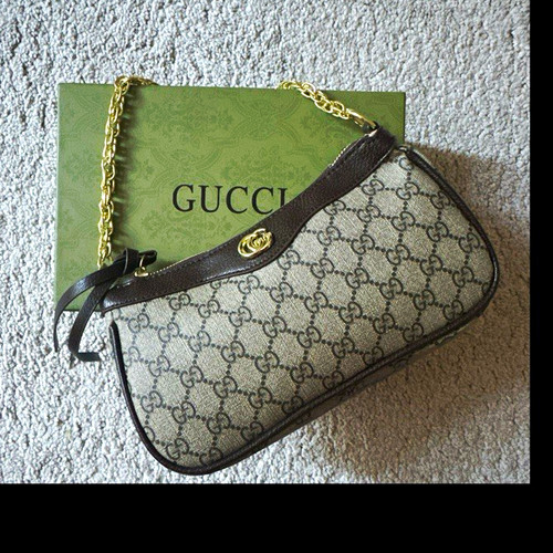 Canvas schultertasche - gg,