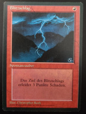 Blitzschlag / Lightning Bolt • Deutsch FBB 1994 • Schwarzrand • near mint