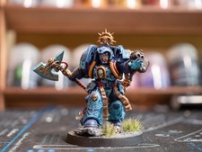 Librarian in Terminator Armour - Space Marines 40k - Tabletop Ready Bemalt