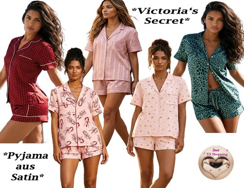 Victoria secret satin pyjama - satin,