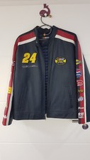 Herren Echtleder Jacke  "NASCAR Nextel Cup Series JEFF GORDON "  