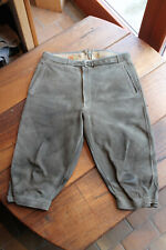 Vintage Kniebund Rindlederhose HAELSON [Bruchsal] in einer H 48 - eine Rarität !