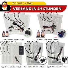 4X Auto Carbon Sitzheizung