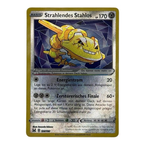 Strahlendes stahlos 124 196 - strahlendes, 124/196