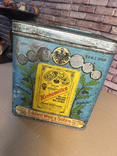 Seltene alte blechdose witte - alte, witte`s