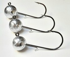 Jigköpfe für Gummifische Baitolder 1/0 - 8/0  gr. Hakenbogen Jighaken Zander Jig
