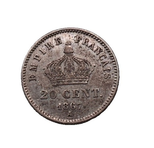 Frankreich centimes 1867 a - frankreich,