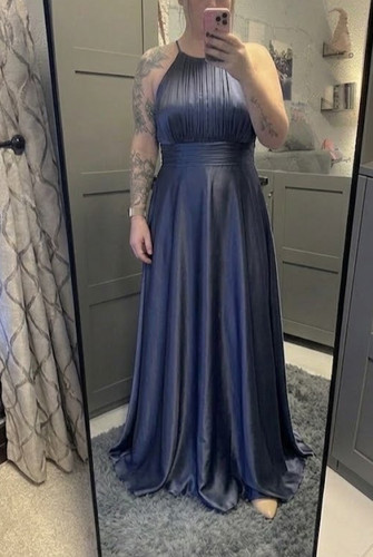 Abendkleid ballkleid blau - abendkleid, p&c