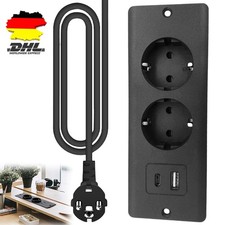 2 Fach Tischsteckdose