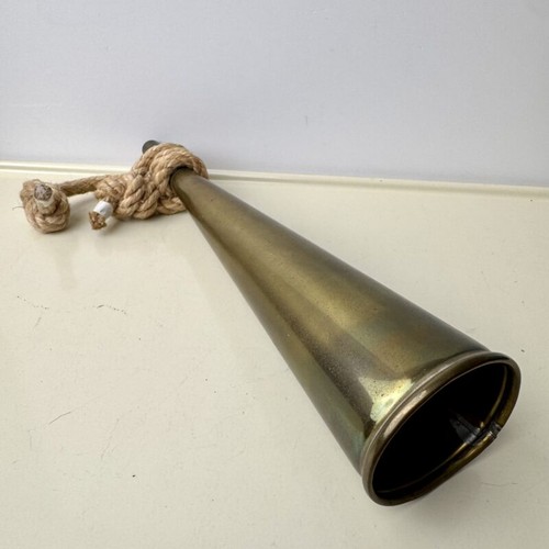 Fog horn ship brass - horn,