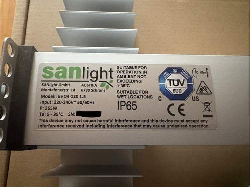 Sanlight evo 120 265w - 4-120,